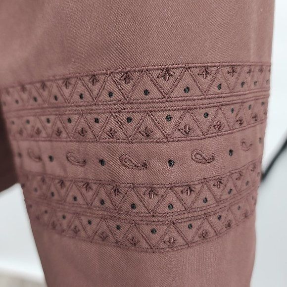 Spyder Womens Brown Insulated Ski Jacket with Faux Fur Collar Size 10 EUC - Picture 6 of 15